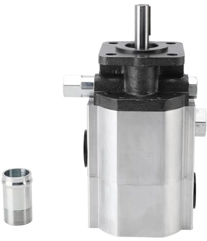 Mumusuki 16GPM 3600RPM 2-stufige Hydraulische Holzspalterpumpe für Gas-Holzspalter, Hydraulikaggregate mit Aluminiumlegierung, Edelstahl