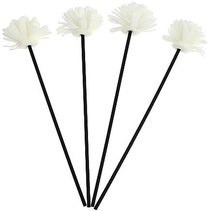 Ciieeo 4stücke Diffuser Blütenstäbchen Für Ätherische Öle Rattan Aromatherapie Stäbe Für Raumduft Dekoration Für Wohnzimmer Schlafzimmer Küche Und Badezimmer