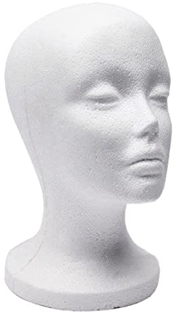 Mircube Foam Mannequin Model Sunglasses Eyeglass Stand Hat Cap Display Holder Headset Mannequin Display Stand Rack