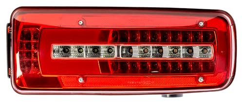 LONGLING Fanale posteriore destro 24V LED luce posteriore spina sul retro con avvisatore di retromarcia per camion MAN TGS/TGX/TGA/TGL/TGM