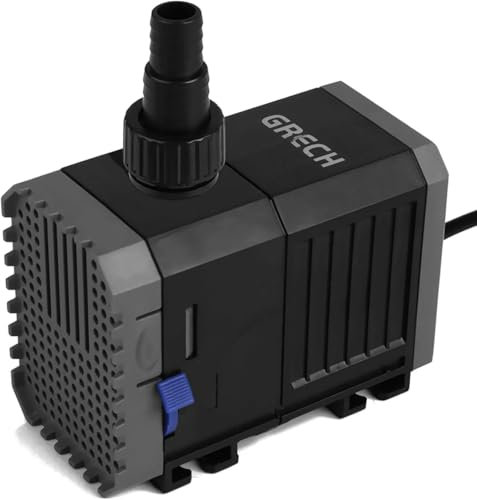 Forever Speed Pompa per Fontane Esterna 2500L/H, Multifunzione da Laghetto e per Giochi d'Acqua - Ideale per Giardino, Laghetto, Fontana 45W