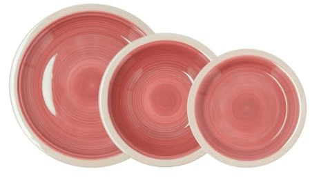 Quid Calypso Vajilla Cerámica Apto Microondas Guarde Los Platos En Un Lugar Seco Y Ventilado Apilable