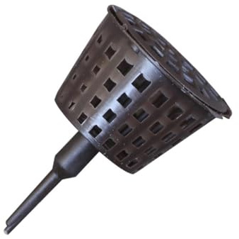 HEMOTON Lot De 20 Paniers à Engrais Pour Bonsaï Et Jardin, Tailles s Et L, Plastique Noir Couvercle, Contrôle Précis Des Engrais Pour Culture Protégée