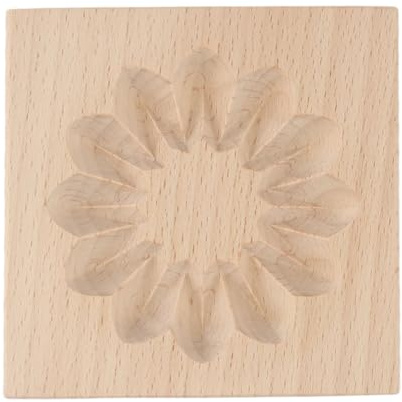 Wooden Cookie Cutters and Embossing Press for Baking, 3D Cake Decorating Tools with Animal Patterns for Kids and Beginners