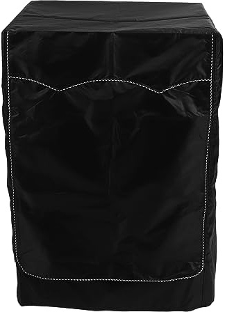 Housse de protection solaire noire pour machine à laver, pour usage extérieur (60x60x88cm)