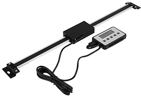 FTVOGUE Kit de Lecture Numérique, écran LCD Précis de 0 à 300 Mm avec Dos Magnétique pour Fraiseuses, Tours, Travail du Bois et des Métaux