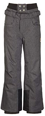 Killtec Jungen Kaiso Jr Skihose Mit Elastischem Schneefang Am Bund Und Kantenschutz, Denim Anthrazit, 140