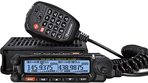 Wouxun KG-UV980P dispositivo móvil Quad Band CB y VHF/UHF con recepción de banda neumática
