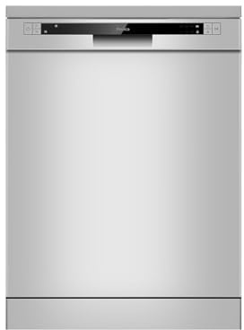 Amica GSP 542 010-1 Si Standgeschirrspüler Silber