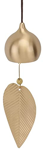 1 Pc Carillón De Viento Adorno De Campanas De Viento Japonesas Decoración De Yoga Decoración Al Aire Carillón De Buena Fortuna Telefono Antiguo Anticuado Suministros Metal