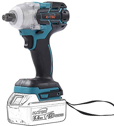 Avvitatore ad Impulsi a Batteria KATSU FIT-BAT 21V 400N.M 1/2 Senza Batterie (Solo Macchina) 102474