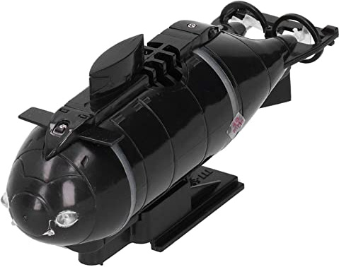 Dilwe RC U-Boot mit Fernbedienung, 6-Kanal 2.4GHz Tauchboot Spielzeug aus Kunststoff inklusive Ladekabel für Pool und See