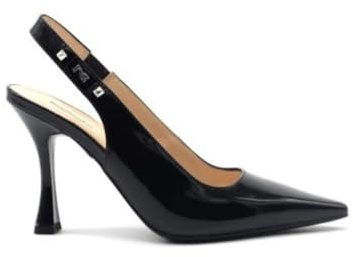 Nero Giardini E409370DE kvinnors lackpumps, Svart, 35 EU