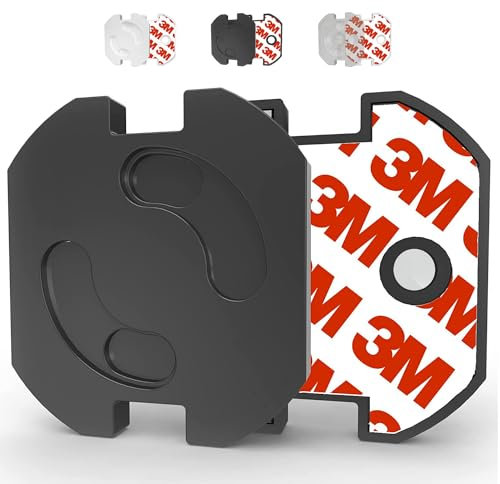 VegMai®[10 Unità] Proteggi Spina di Sicurezza per Bambini con Meccanismo di Rotazione e Adesivo 3M Ideale per Neonati, Bambini e Piccoli in Casa. Tappi Schuko Europei di Colore (NERO)