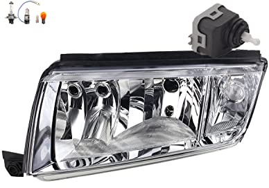 Johns, Scheinwerfer kompatibel zu Skoda Fabia 6Y 09/99-03/08 Links Leuch. m. Stellmotor