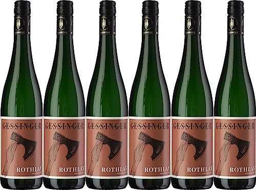 Gessinger Rothlay Zeltinger Sonnenuhr Riesling Spätlese -Alte Reben- 2022 Trocken (6 x 0.75 l)
