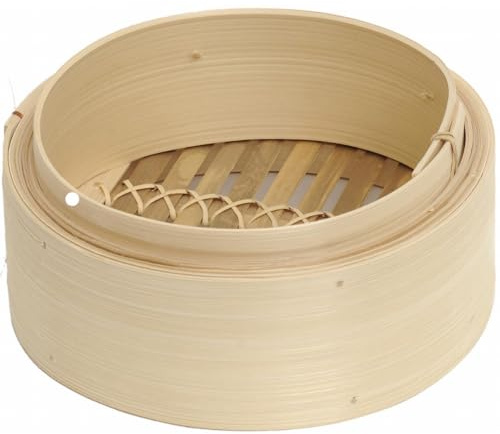 SHAO MAI - Panier vapeur en bambou 6,5 pouces - 10-Pack