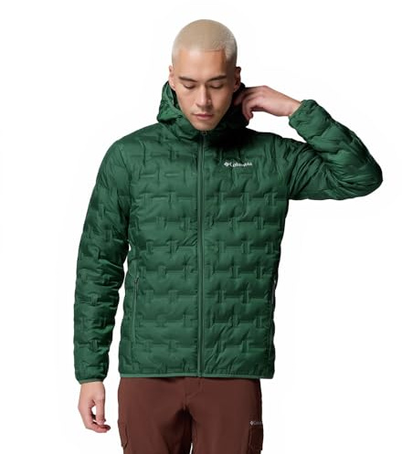 Columbia Herren Delta Ridge 2 Daunen-kapuzenjacke Daunenjacke mit Kapuze (1er Pack)