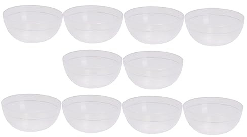 BESTYASH 30 Pvc Masken Mischschüsseln aus Umweltfreundlichem Material Kleine Multifunktionale Schalen für Selbstgemacht Gesichtsmaske im Salon und Zuhause