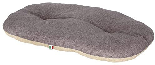 Kerbl Pet 80354 Liegekissen Loneta, 64 x 48 cm, braun/grau