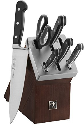 HENCKELS Classic Razor-Sharp 7-Piece Self-Sharpening Knife Set, Chef Knife, Bread Knife German Engineered Informed by 100+ Years of Mastery