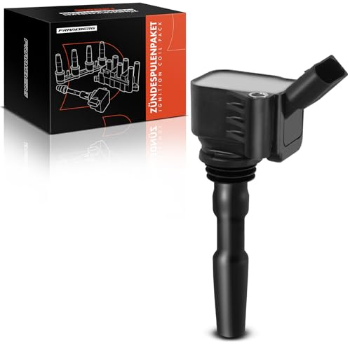 Frankberg Bobine d'Allumage Essence Compatible avec C.addy Alltrack C.addy IV Golf Sportsvan Golf VII Load UP P.assat Alltrack/Variant T.CROSS T.ROC T.iguan T.ouran UP 1.0L 1.2L 1.4L 04C905110B