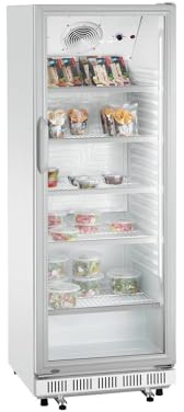 700834 Kühlschrank mit Glastür, 360 l