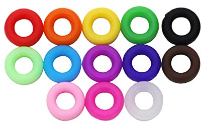 13 paia di supporti per occhiali in silicone antiscivolo per occhiali copri aste per occhiali cuscinetti per le orecchie ganci per occhiali da sole