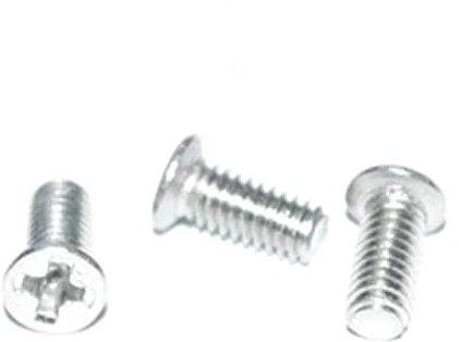 GILIOS 50 Stück M5 dünne Senkkopfschrauben, 6 mm–8 mm Kopf-Außendurchmesser, kleine flache Schrauben, Edelstahl-Außenschraube, 5 mm–30 mm Länge (Color : 1, Size : M5 x 30mm x 6.5mm)