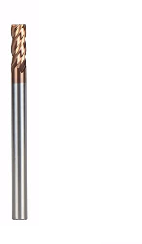 5 teile/los D4-4-50 4 Flöte Flachkopf Wolfram Stahl Schaftfräser CNC Fräser Schaftfräser HRC55
