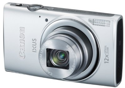 Canon IXUS 265 HS Camera - Silver (16MP, Optical Zoom and ZoomPlus) (Renewed)