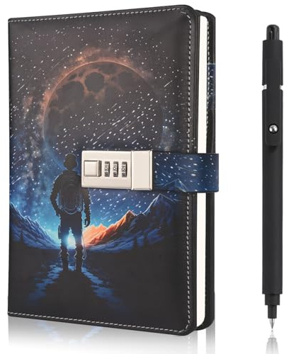 Diario para niños y niños, diario con candado, cuaderno para niños, escolarización, Navidad, cumpleaños, regalos para niños 8, 9, 10, 11, 12, 13, 14, 15 años, diarios con código para adolescentes