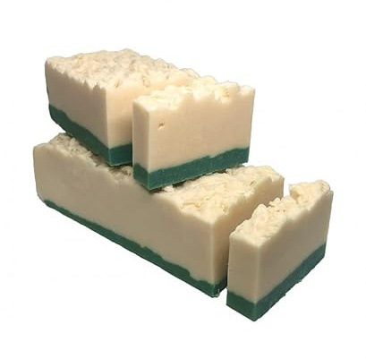 Jabón natural de Leche de burra y Aloe vera (90g) - Hidrata y nutre pieles secas, favorece cicatrización, retrasa arrugas
