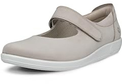 ECCO Scarpe Basse da Donna Soft 2.0 Mary-Jane, Puro Cashmere, Taglia 37