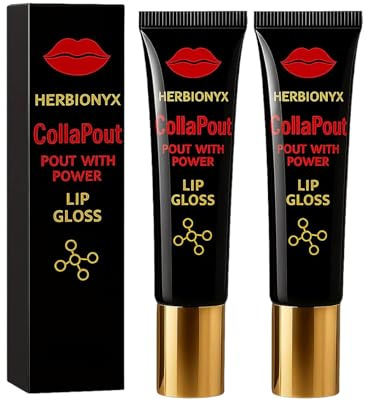 Brillo De Labios, Aceites Hidratantes Para Aumentar El Volumen De Los Labios, Potenciador Natural Hidratante Y Nutritivo, Sérum Hidratante Y Nutritivo, Reduce Los Labios Finos, No Pegajoso (2pcs)