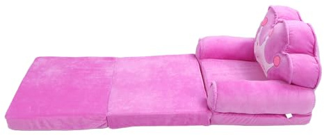 Taidda Precise Toddler Chair Soffa Bärbar Konvertibel Soffa Till Solstol för Barn, Utfällbar Sovplats Armstöd Stol Säng för Hemläsning, Miljövänligt Tyg, 45,3 X 19,7 Tum (Purpur)