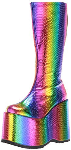 Ellie Shoes Women's 500-AMARA Boot, Multi, 13 M US