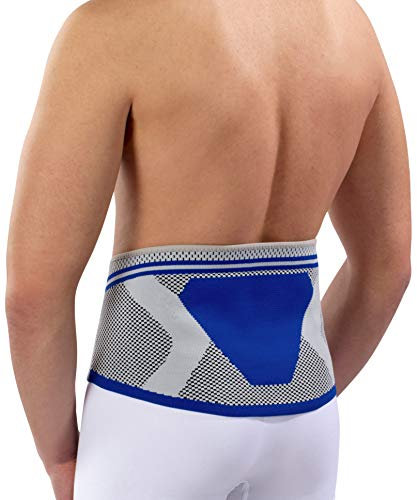 Nutrics | Aktiv Rückenbandage (Lendenwirbelbandage) | Damen und Herren | Unterstützend (XL (111-135cm))