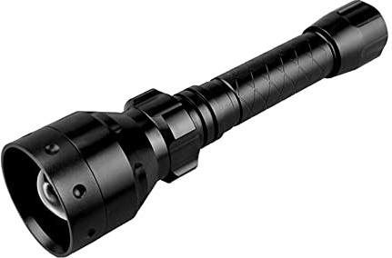 Torcia a infrarossi, 10 W, 850 nm, con messa a fuoco regolabile, T50 500 lm, torcia tattica zoomabile per dispositivi di visione notturna per la caccia