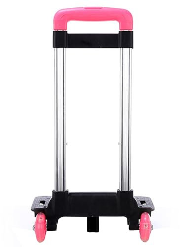 FENOHREFE Chariot à dos en aluminium - Style moderne - 2 roues - Diable pliable - Pour cartable - Noir, Noir , Moderne