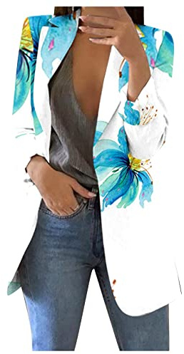 SCBFDI Coat Damen Oversize Festliche Coktail Mantel Langen Ärmeln Businesse | Woman Gestreiftes mit Reverskragen Slim Wanderbekleidung Festival Outfit