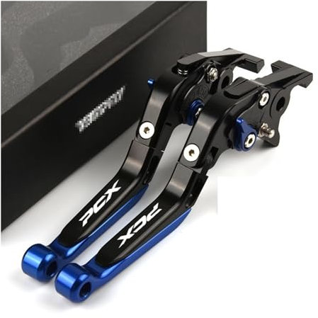 JSRVQKMS Motorrad Bremskupplung Für PCX 160 PCX160 2021 2022 CNC Parkplatz Griff Kupplung Bremshebel Mit Parkplatz Schloss Motorrad Zubehör(11)