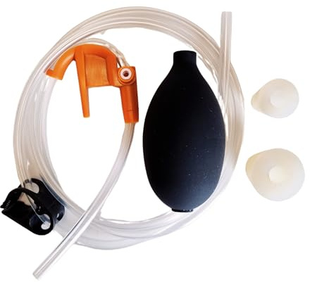Mini Auto-Siphon - Botteling from Small Vessels (10 oz to 1 Gallon). Ideal for Small-Scale, Experimental Homebrewing.