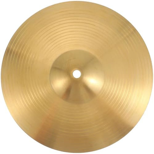 Anfänger Becken Übungstrommel-Becken Splash-Becken Metall-Drum-Set-Becken Übungs-Jazz-Drum-Becken Crash-Becken(6 inch)