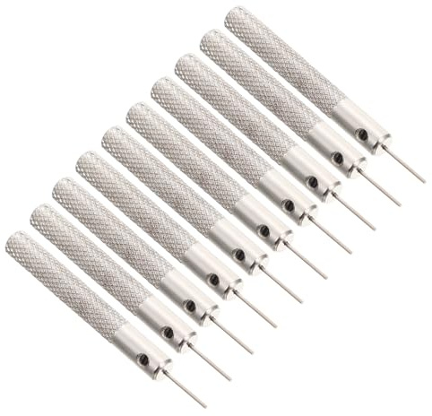 TOPBATHY Strumenti per Rimozione Sim Smartphone 10 Pezzi in Ferro Antiruggine Espulsore Ago Sim per Telefoni Cellulari Accessori per Manutenzione Sicuri e Pratici