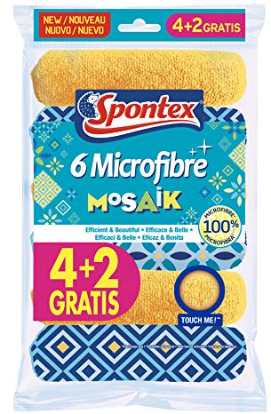 Spontex Bayeta MICR.Mosaik 4+2