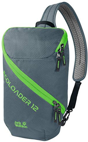 Jack Wolfskin Uni Ecoloader 12 Unisex Rucksack, Storm Grey, ONE Size