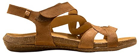 El Naturalista Damen Sandaletten Wakataua, Frauen Sandalen,Sommersandalen,bequem,flach,Women's,Woman,Lady,Ladies,Sommerschuhe,Wood,36 EU / 3.5 UK