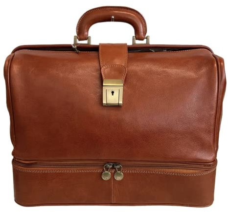 Modarno Doctor Beutel Leder Medizinische Tasche Damen Herren Tasche Retro Leder Medizinische Tasche Vintage, Leder