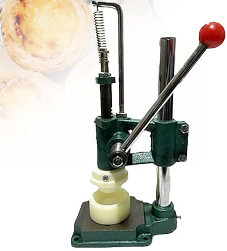 DCWO Egg Tart Pressing Machine, Manual Commercial Egg Tart Making Machine, Custard Tart Shell Molding Forming Machine, Hand Press Making Egg Tart Skin Tool For Home Use, Restaurant, Cake Shop